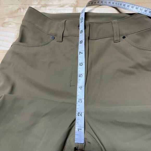 Lululemon City Sleek Slim-Fit 5 Pocket High-Rise Pant Artifact Women's Sz 25 EUC - Picture 7 of 8